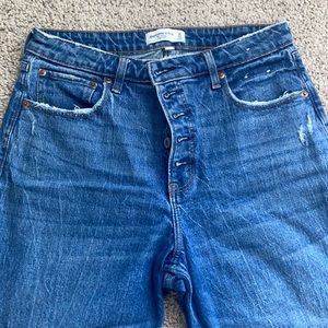Abercrombie The Skinny High Rise Curve Love Jeans